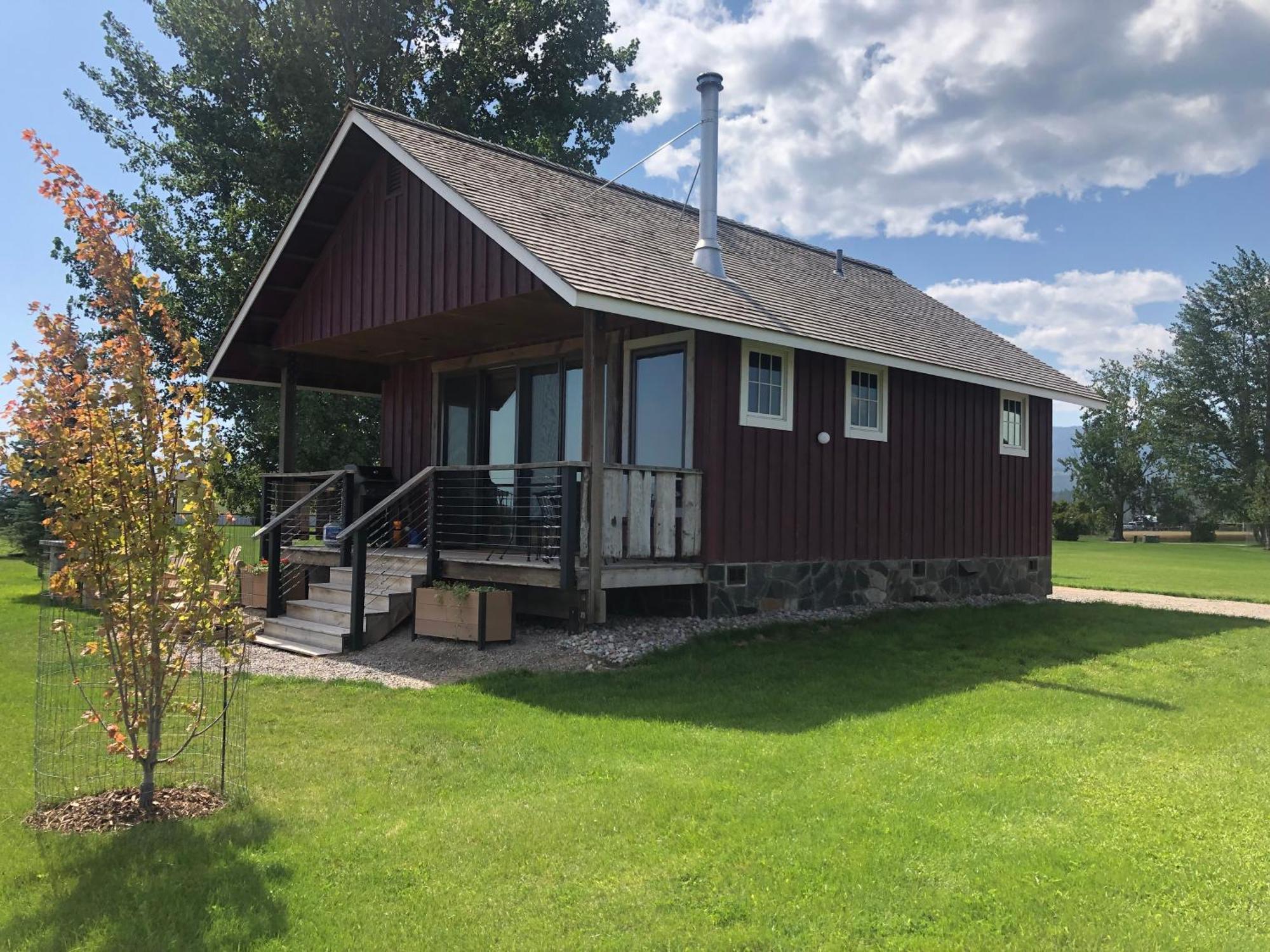 New Cabin With Spectacular Views Of Flathead Lake. Somers Екстериор снимка